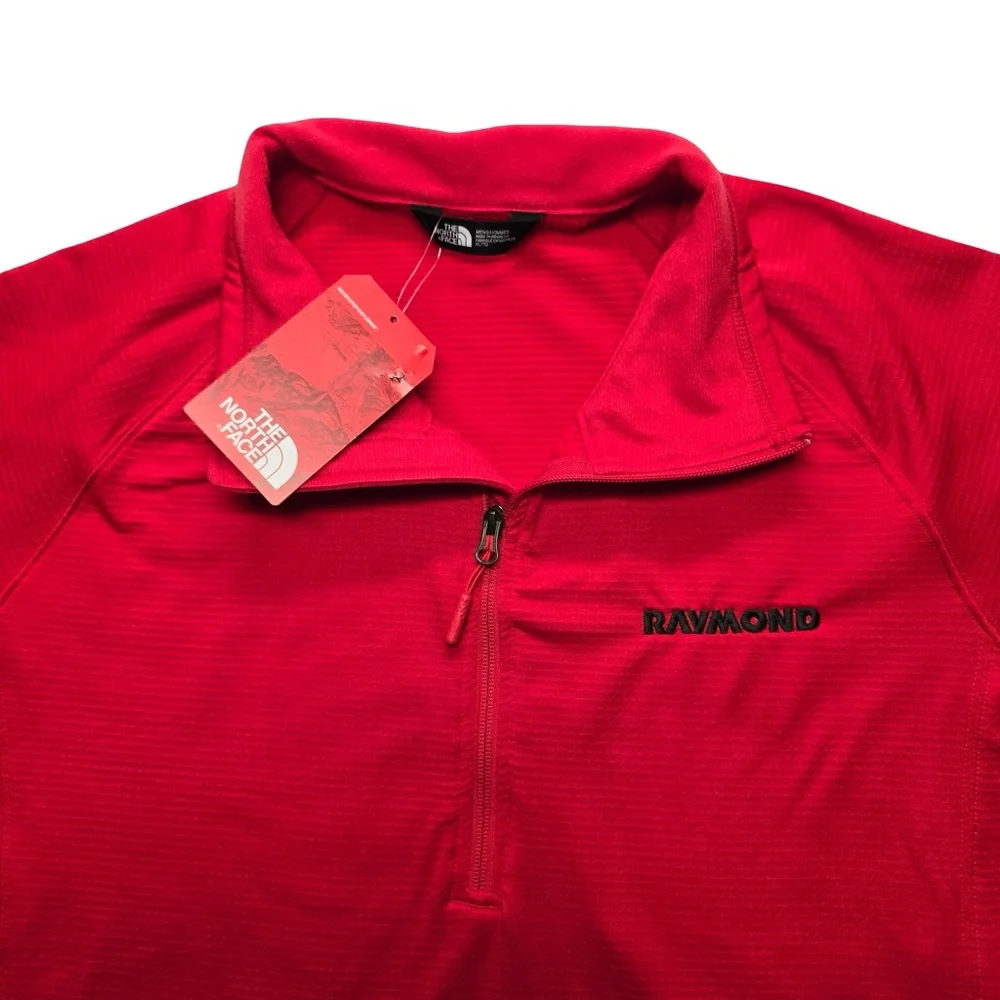 The North‎ Face 1/4 Zip Pullover Red XL NWT Corporate